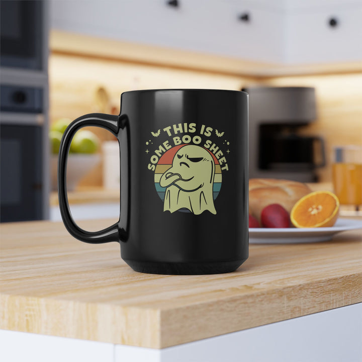 This Is Some Boo Sheet - Black Mug (11oz, 15oz)