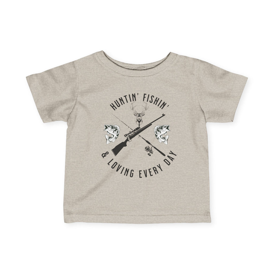 Huntin' Fishin' - Infant Fine Jersey Tee