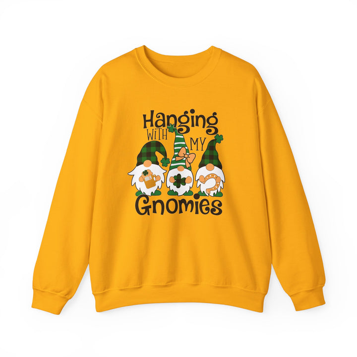 St. Patricks Day Gnomes - Unisex Heavy Blend™ Crewneck Sweatshirt