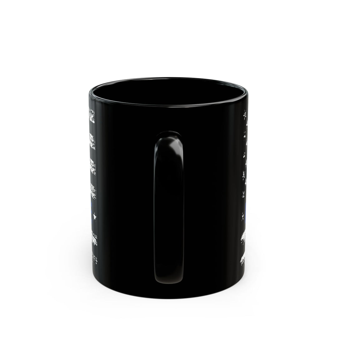 Back The Blue - Black Mug (11oz, 15oz)