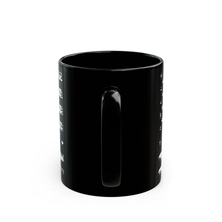 Back The Blue - Black Mug (11oz, 15oz)