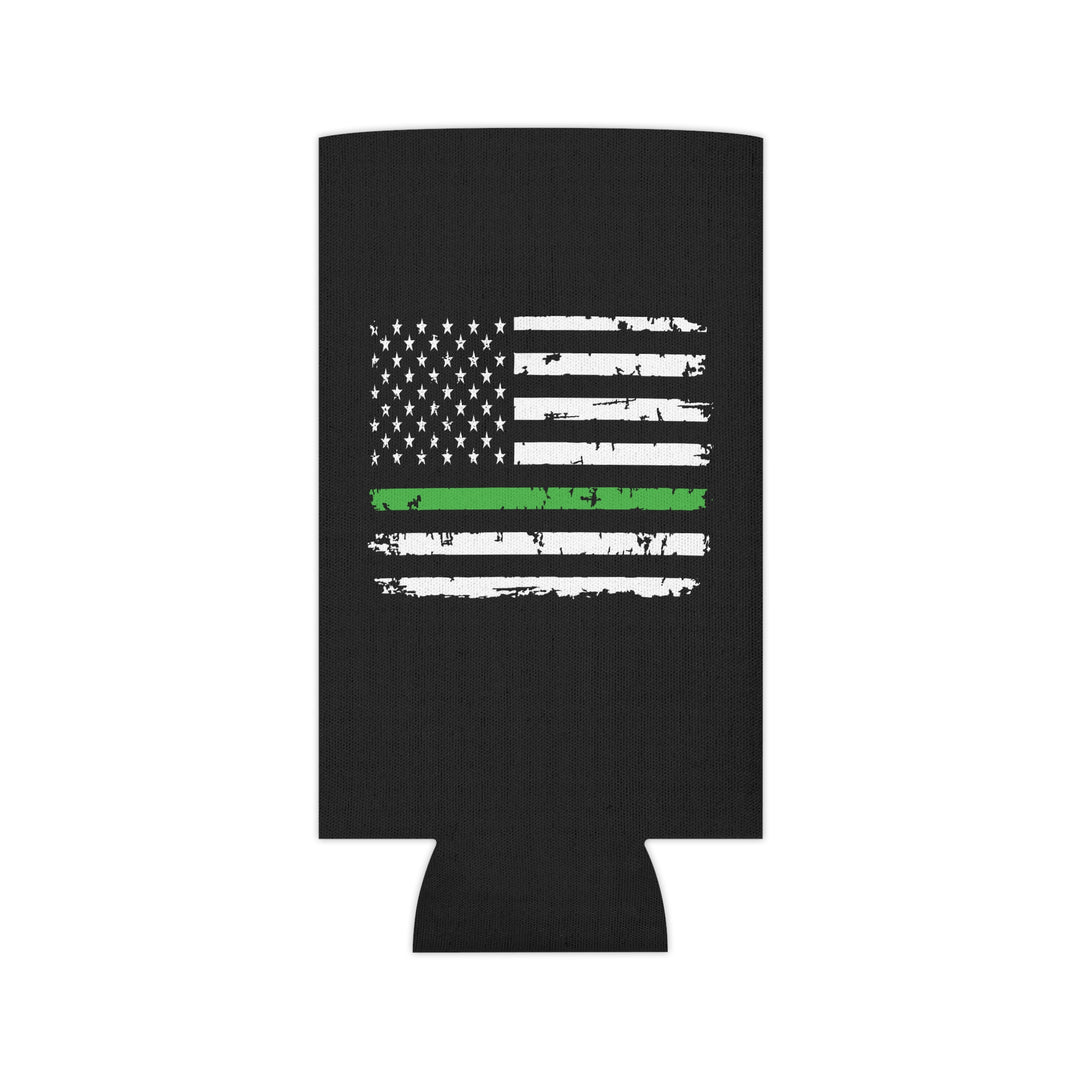 Green Line Flag - Can Cooler