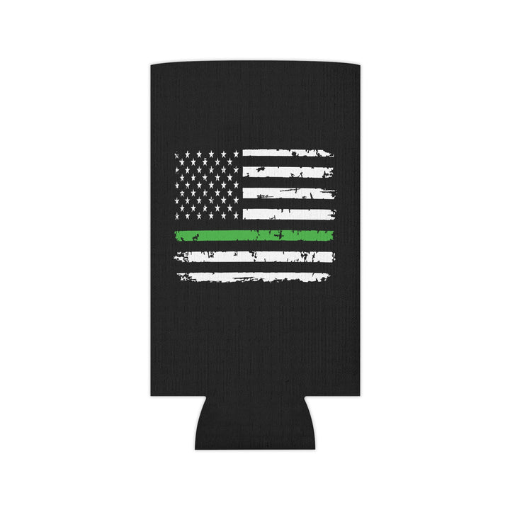Green Line Flag - Can Cooler