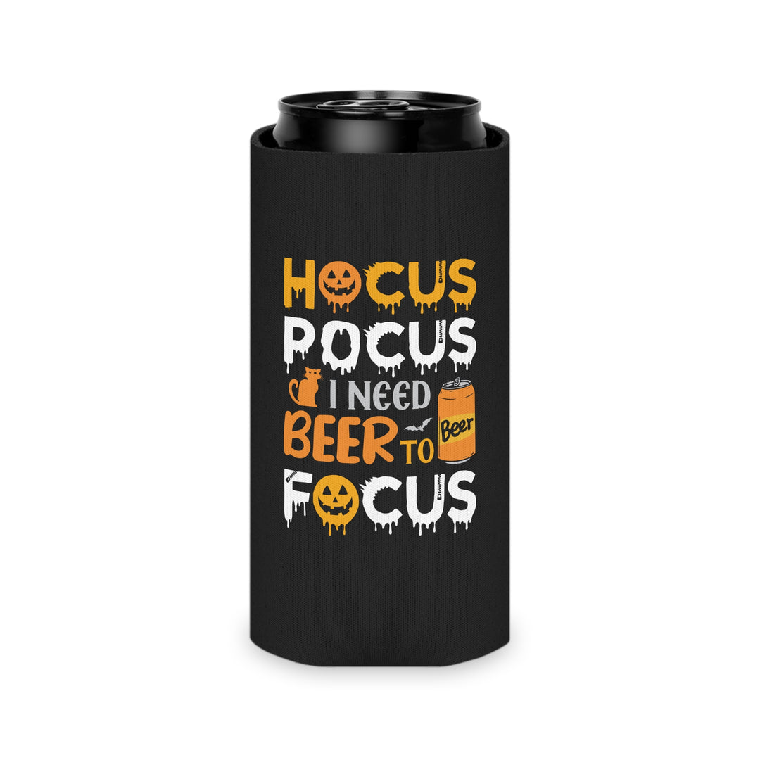 Hocus Pocus I Need A Beer To Focus - Can Cooler