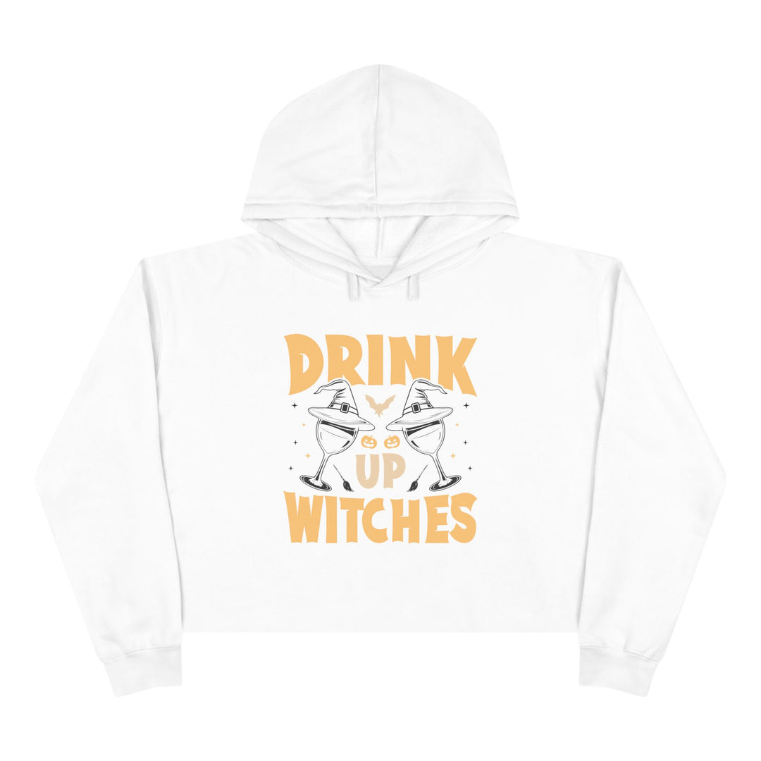 Drink Up Witches - Crop Hoodie