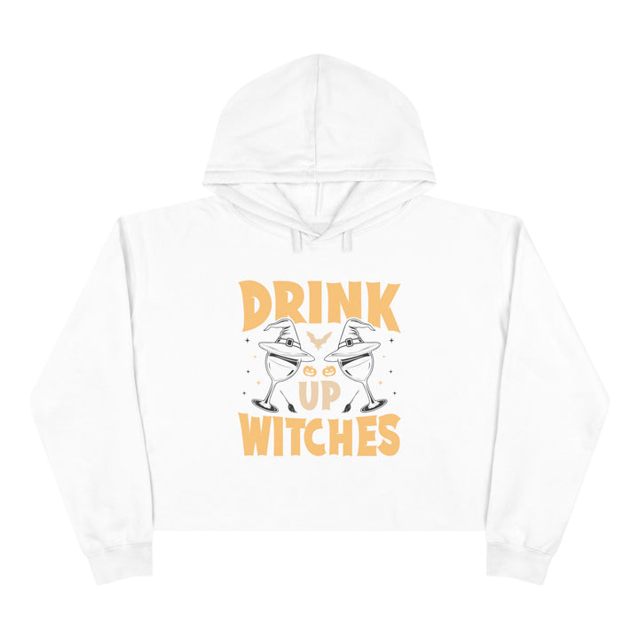 Drink Up Witches - Crop Hoodie