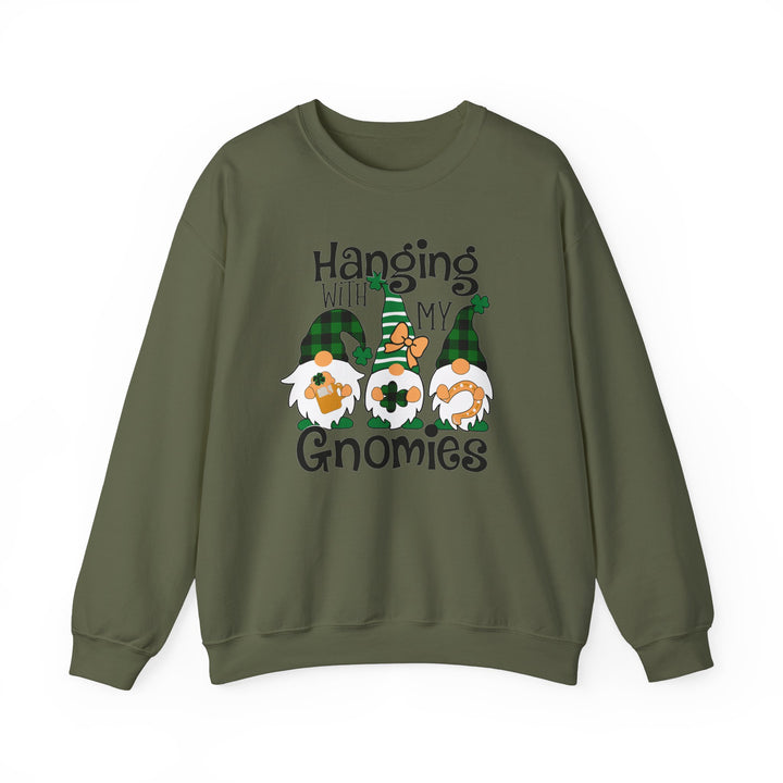 St. Patricks Day Gnomes - Unisex Heavy Blend™ Crewneck Sweatshirt