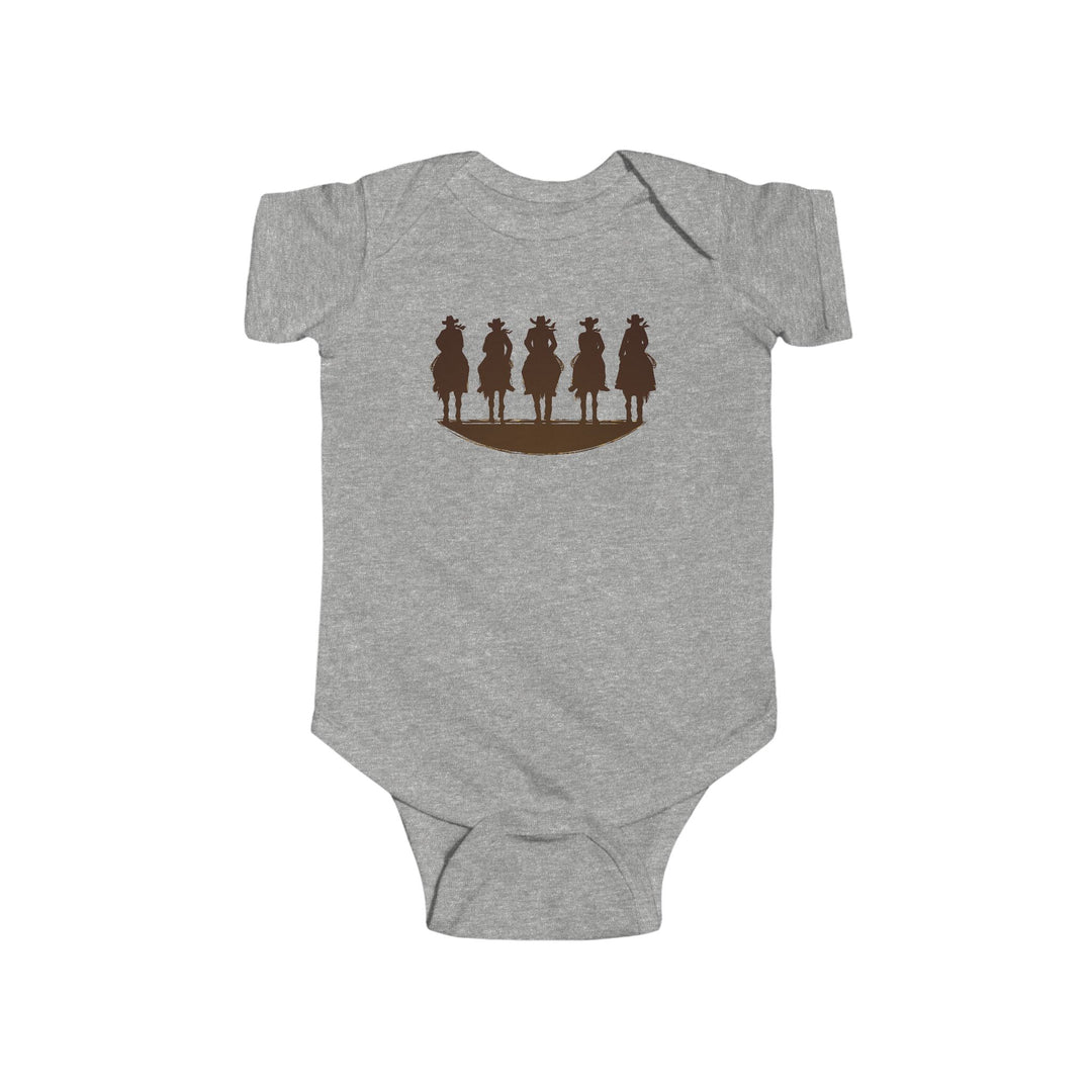 Cowboy Silhouette - Infant Fine Jersey Bodysuit