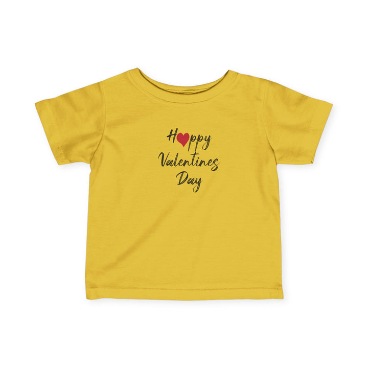 Happy Valentines Day - Infant Fine Jersey Tee