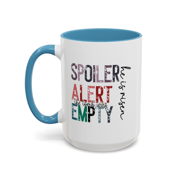 Spoiler Alert - Accent Coffee Mug (11, 15oz)