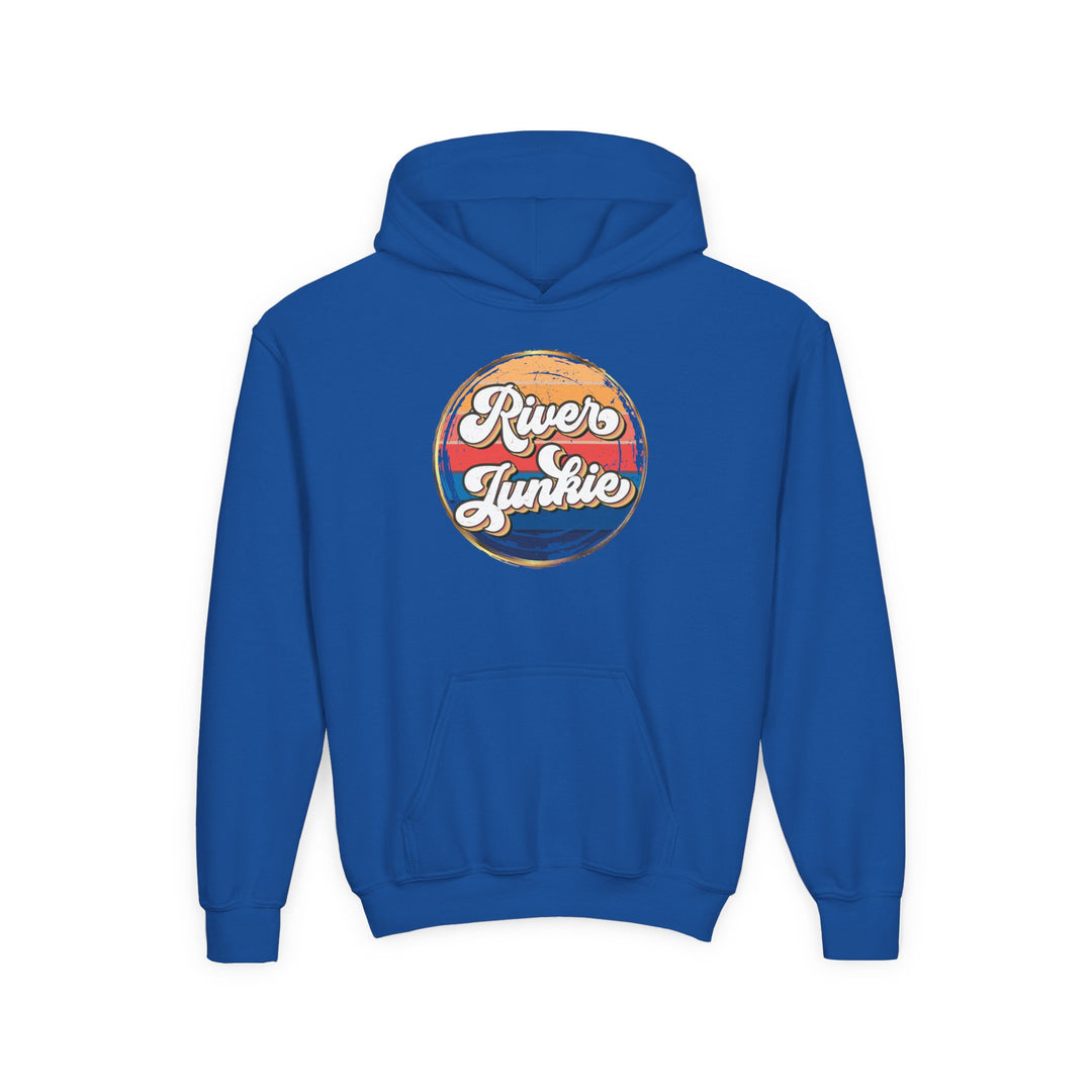 River Junkie - Youth Heavy Blend Hooded Sweatshirt