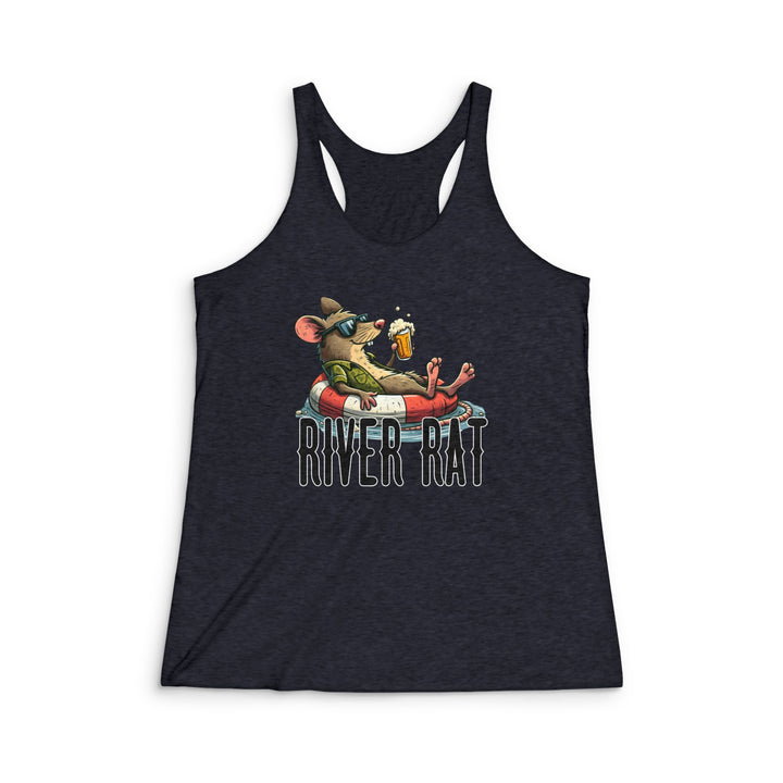 River Rat - Women's Tri-Blend Racerback Tank