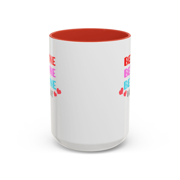 Be Mine Valentine - Accent Coffee Mug (11, 15oz)
