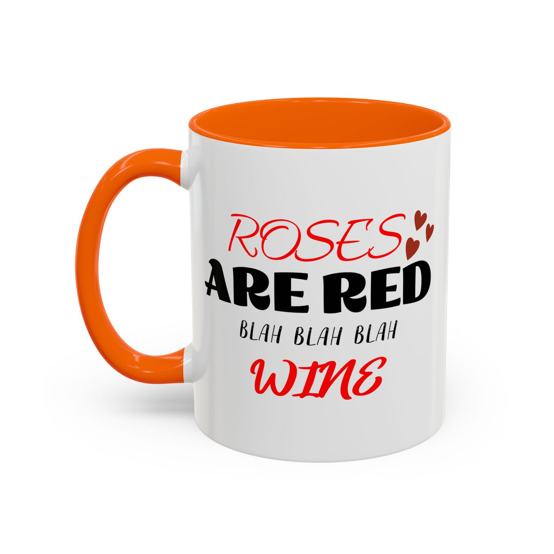 Blah Blah Blah Wine - Accent Coffee Mug (11, 15oz)