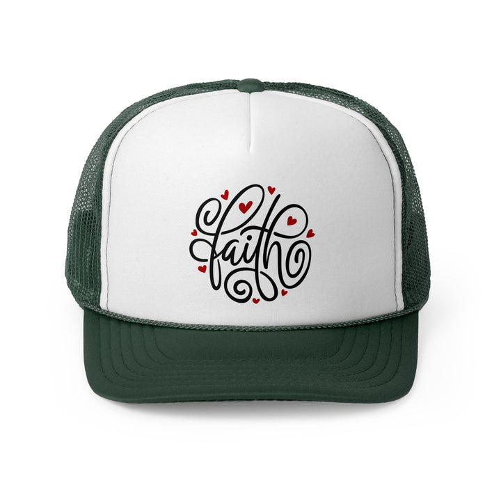 Faith Hearts - Foam Trucker Caps