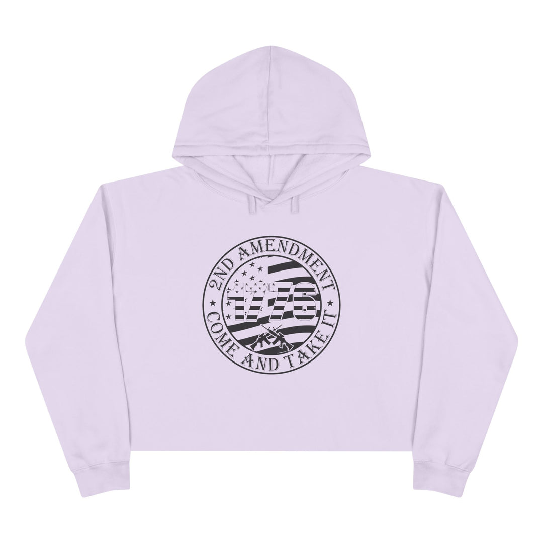 Come And Take It - Crop Hoodie