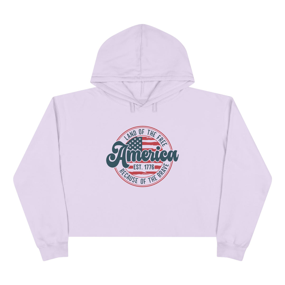 America 1776 - Crop Hoodie