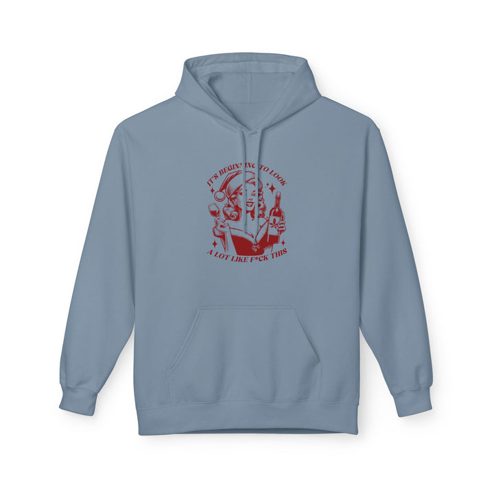 It's Beginning To Look Like - Unisex Midweight Softstyle Fleece Hoodie