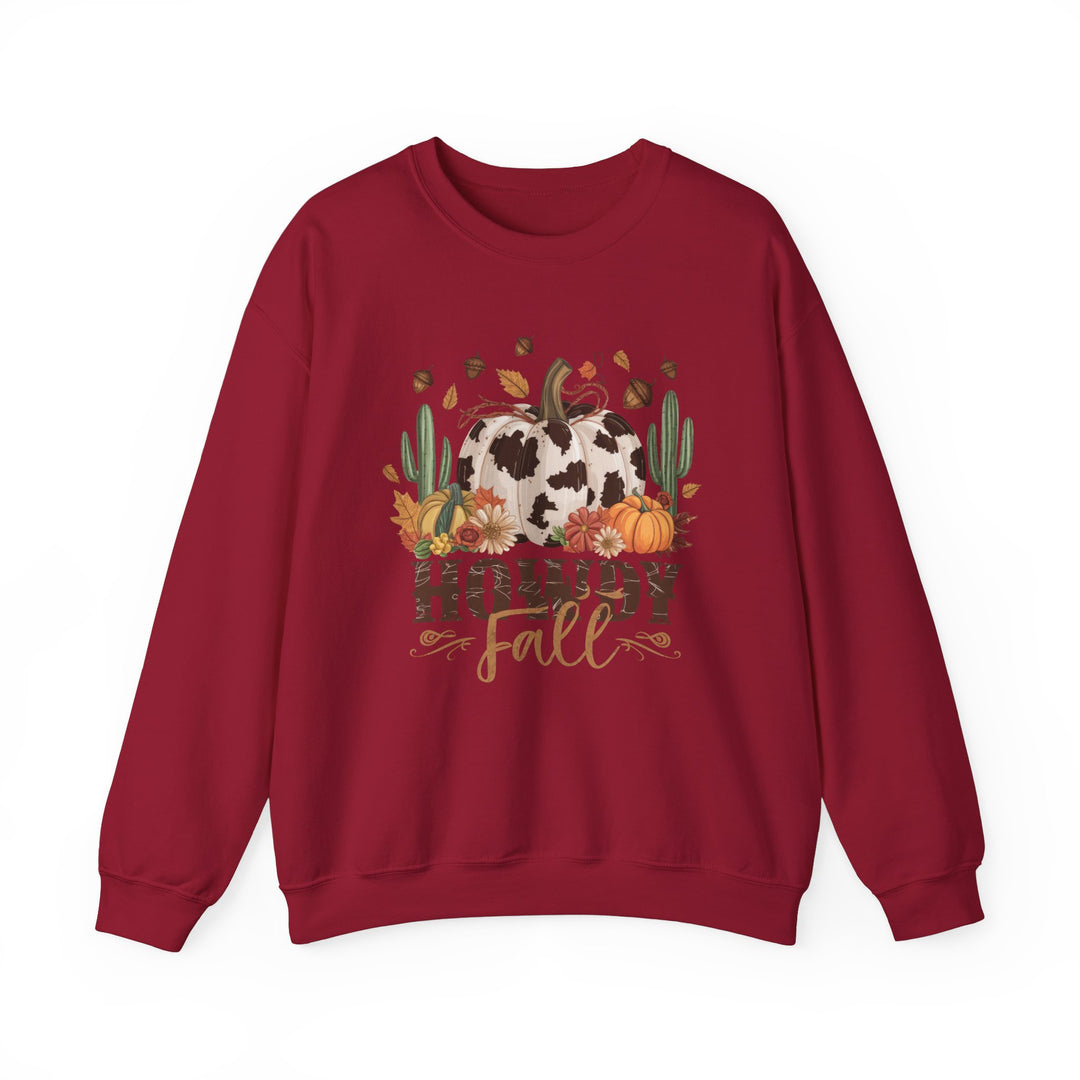 Howdy Fall - Unisex Heavy Blend™ Crewneck Sweatshirt