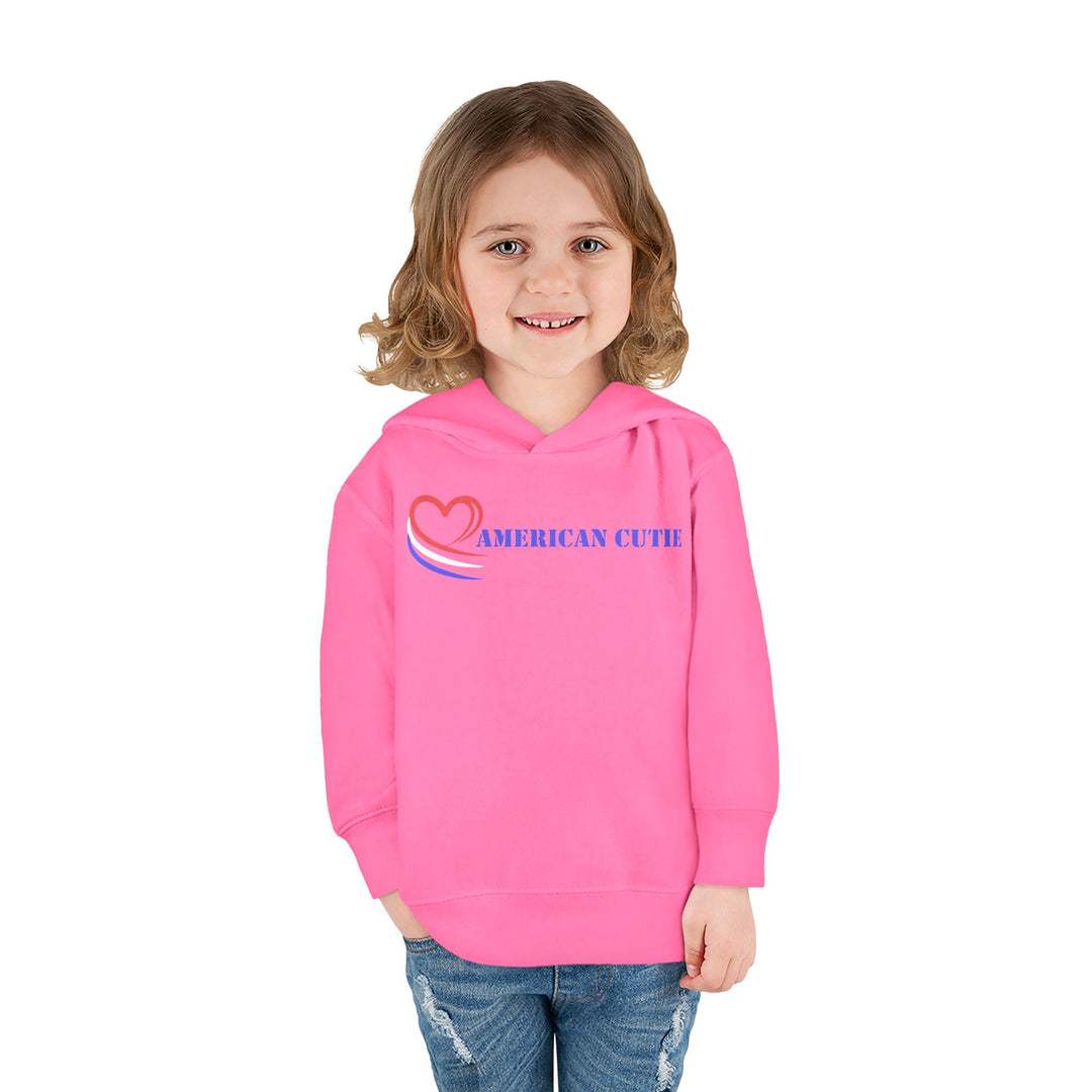 American Cutie - Toddler Pullover Fleece Hoodie