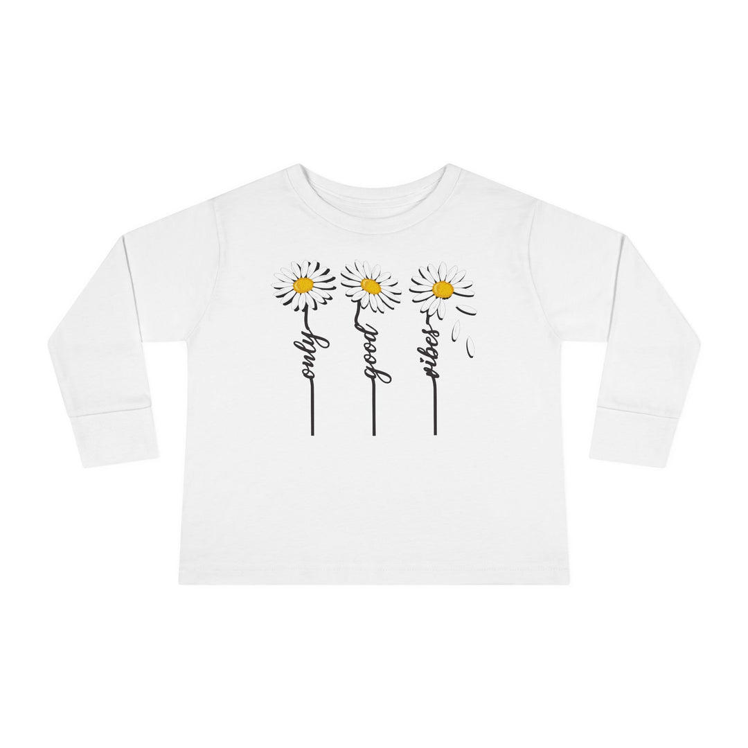 Only Good Vibes - Toddler Long Sleeve Tee