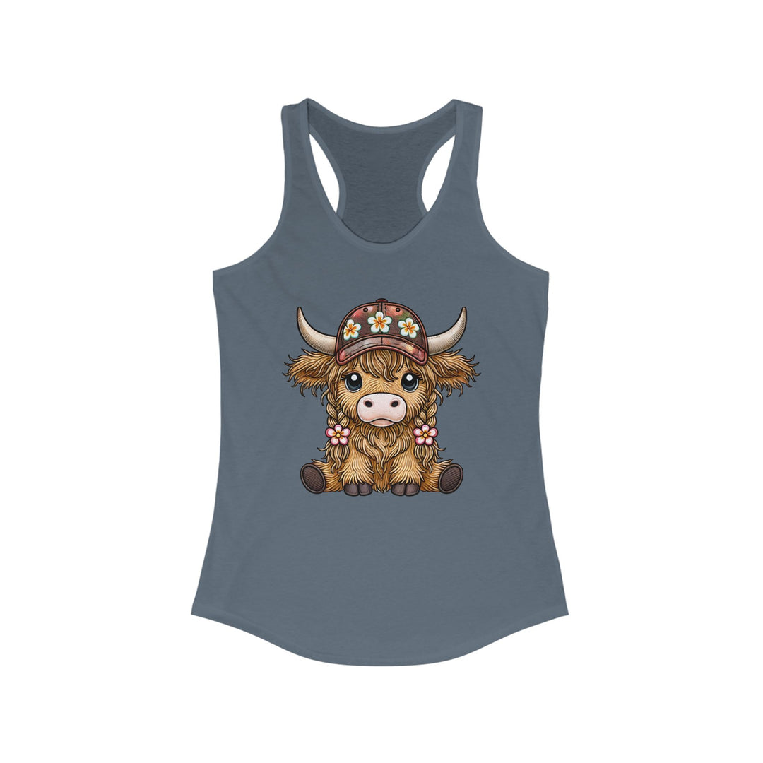 Summer Cow - Women's Ideal Racerback Tank