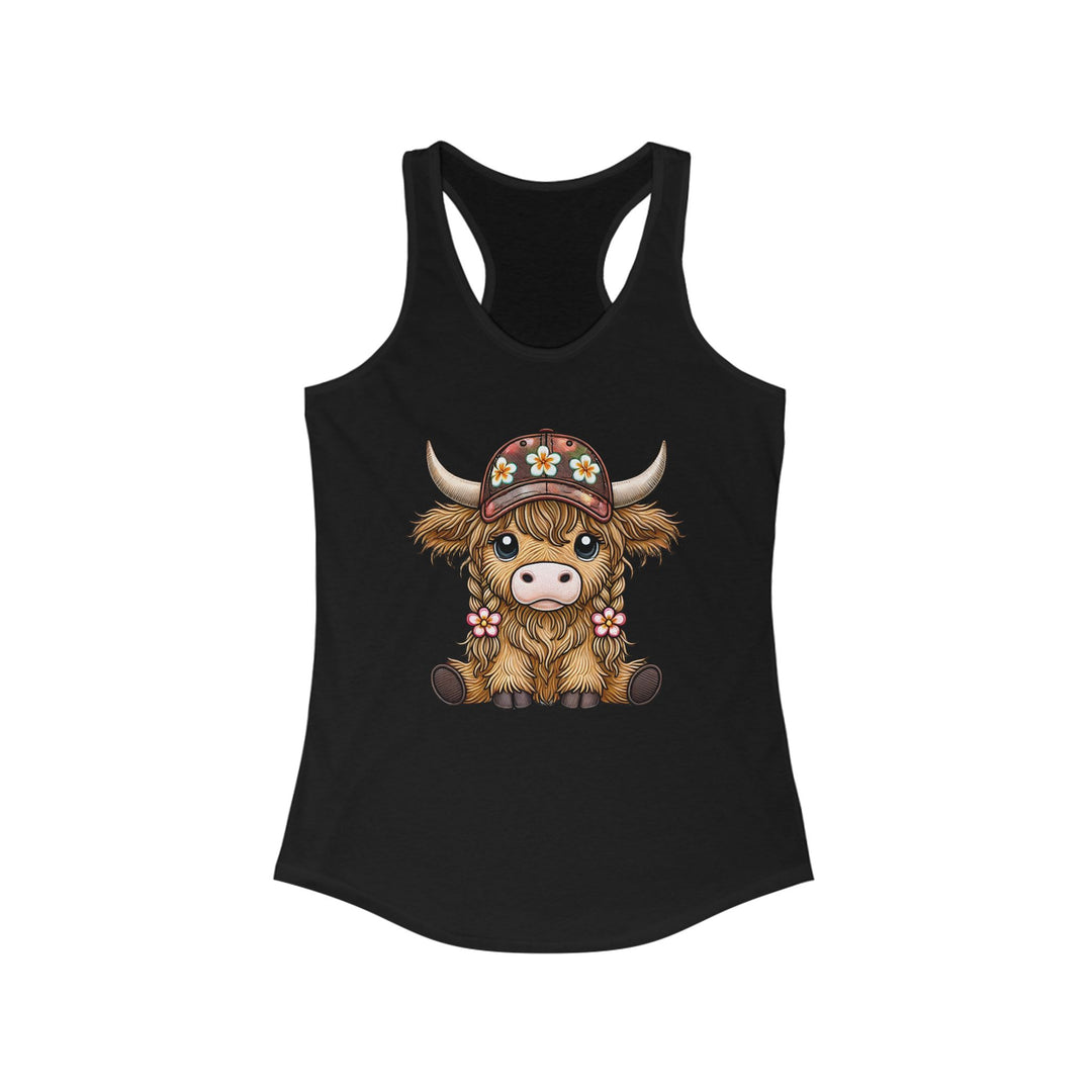 Summer Cow - Women's Ideal Racerback Tank