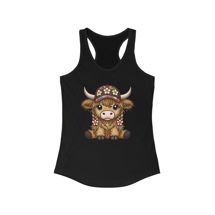 Summer Cow - Women's Ideal Racerback Tank