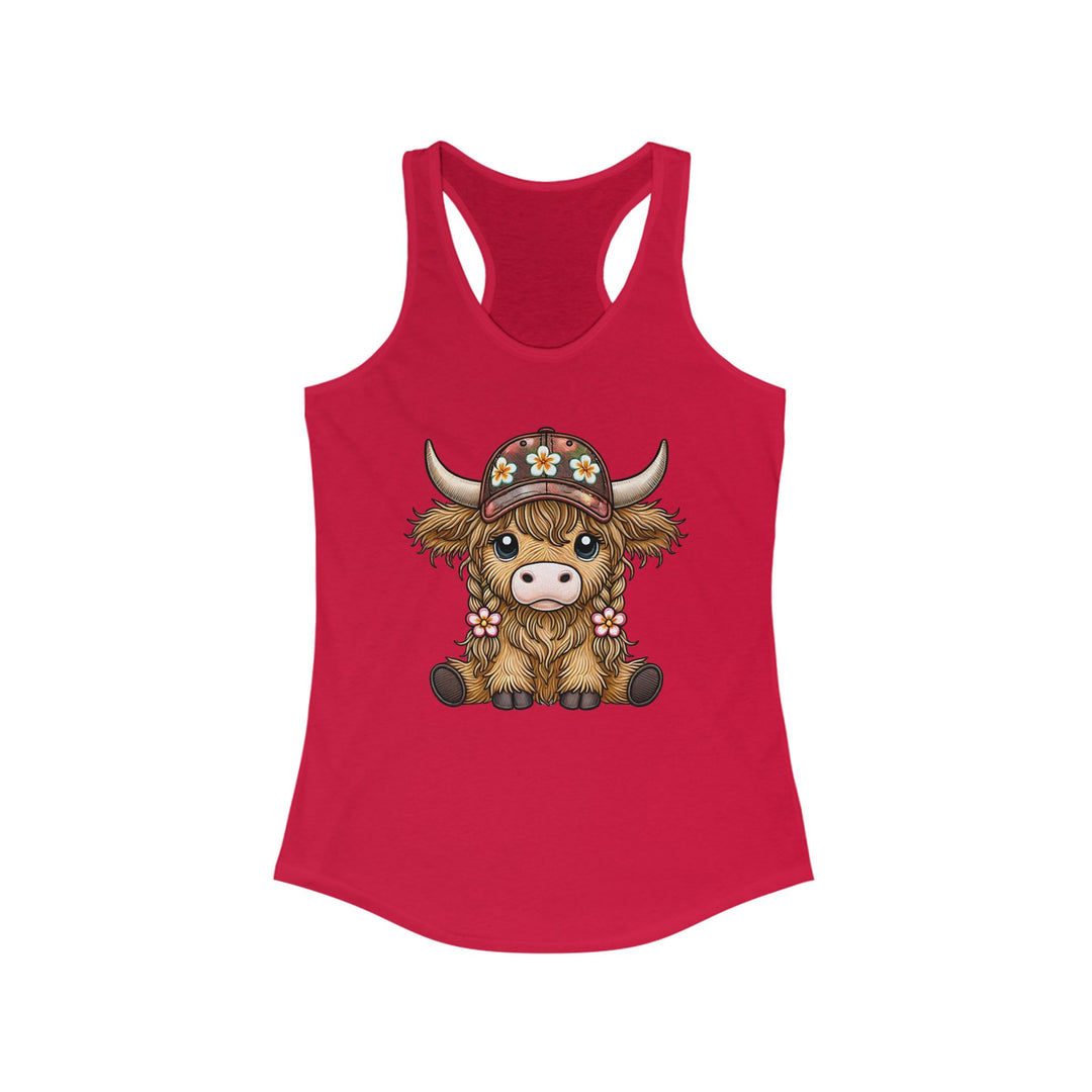 Summer Cow - Women's Ideal Racerback Tank