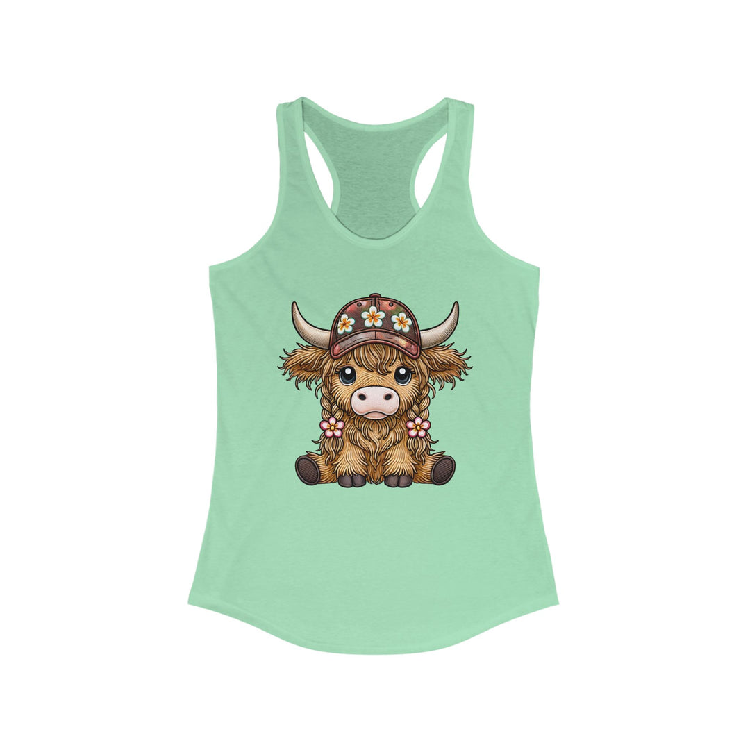 Summer Cow - Women's Ideal Racerback Tank