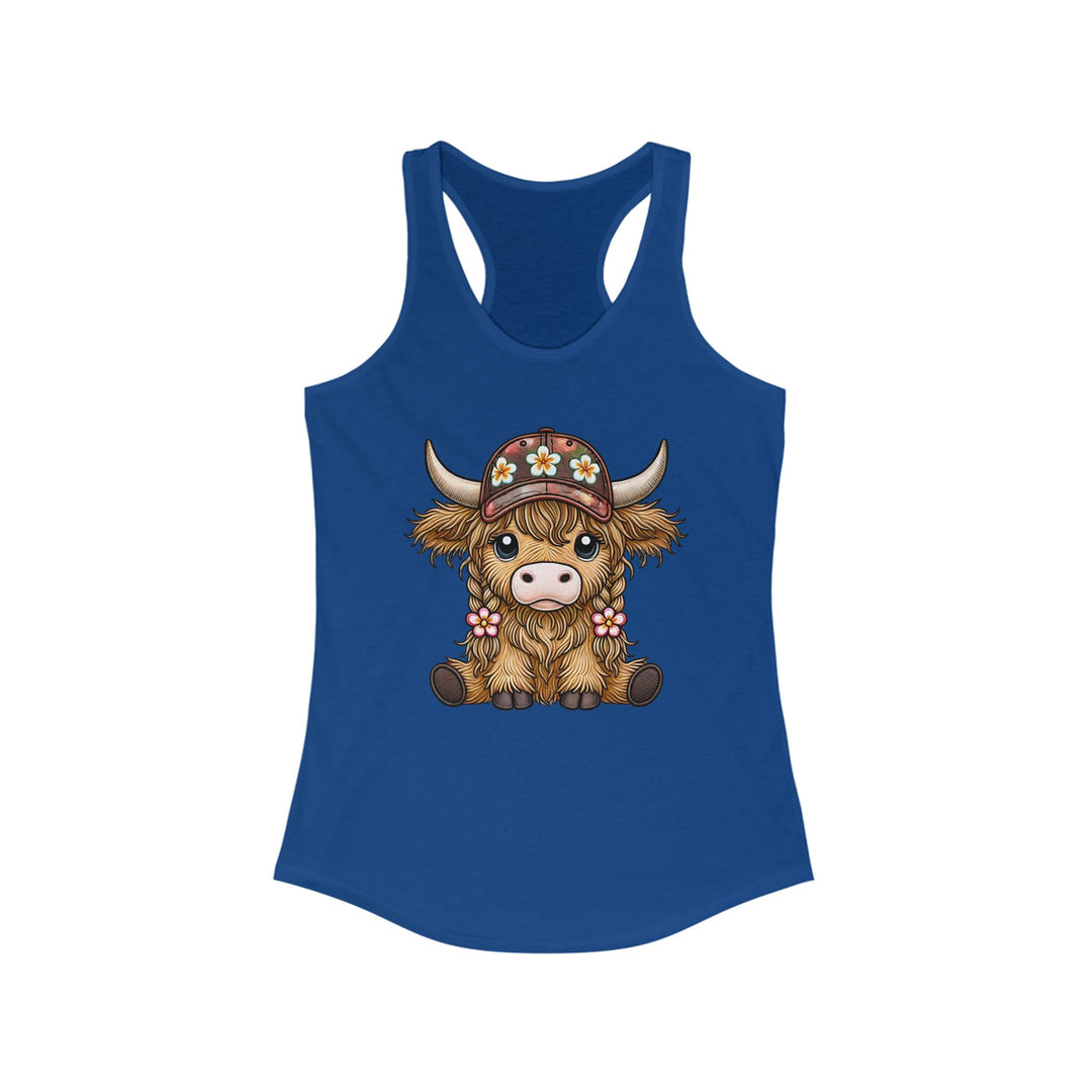 Summer Cow - Women's Ideal Racerback Tank