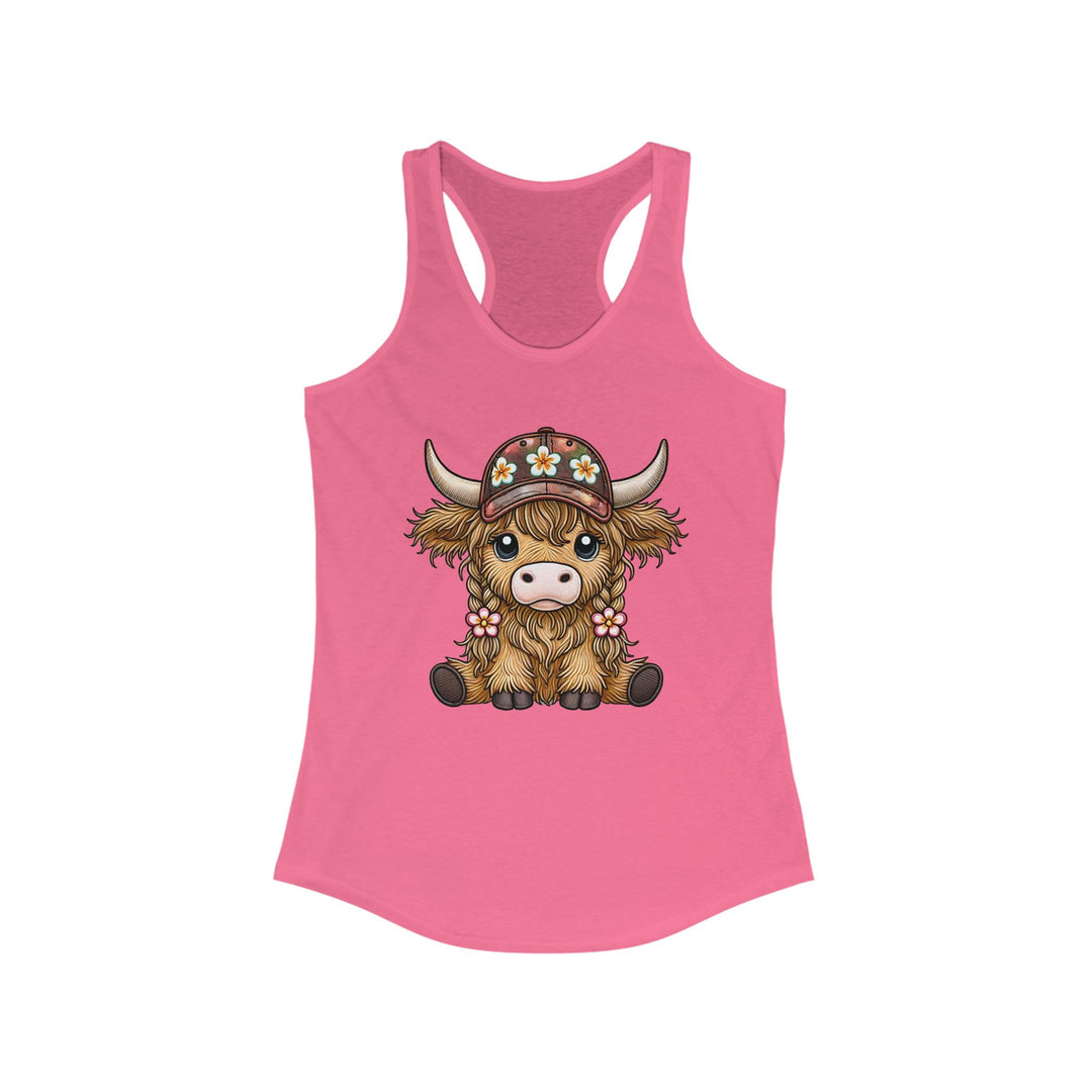 Summer Cow - Women's Ideal Racerback Tank