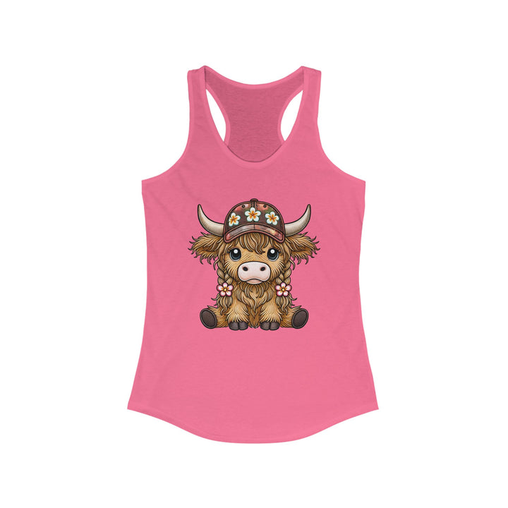 Summer Cow - Women's Ideal Racerback Tank