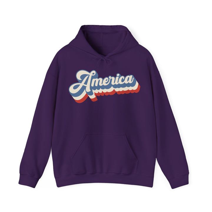 Retro America - Unisex Heavy Blend™ Hooded Sweatshirt