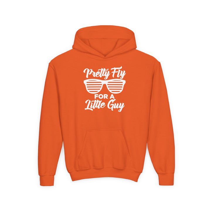 Pretty Fly For A Little Guy - Youth Heavy Blend Hooded Sweatshirt
