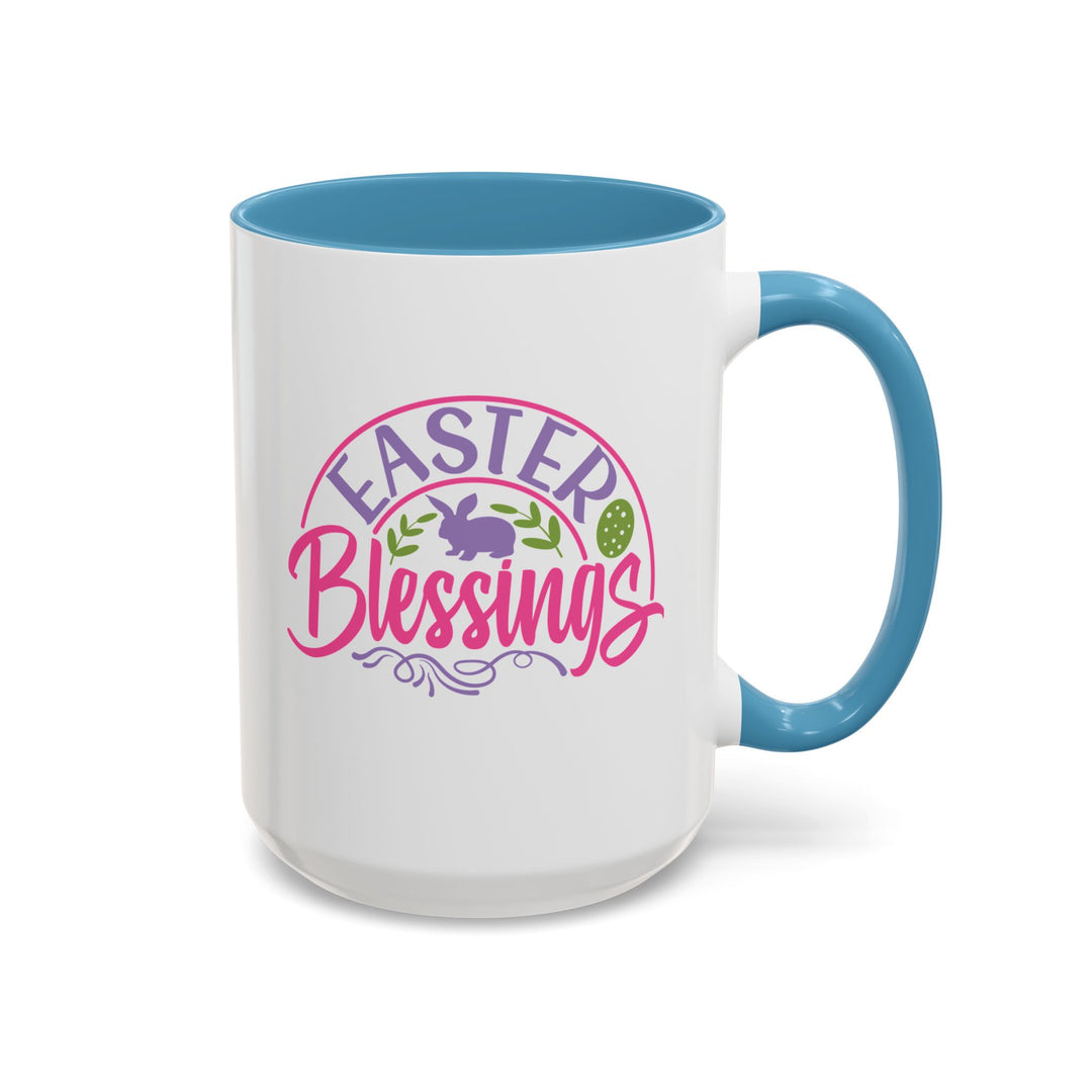 Easter Blessings - Accent Coffee Mug (11, 15oz)