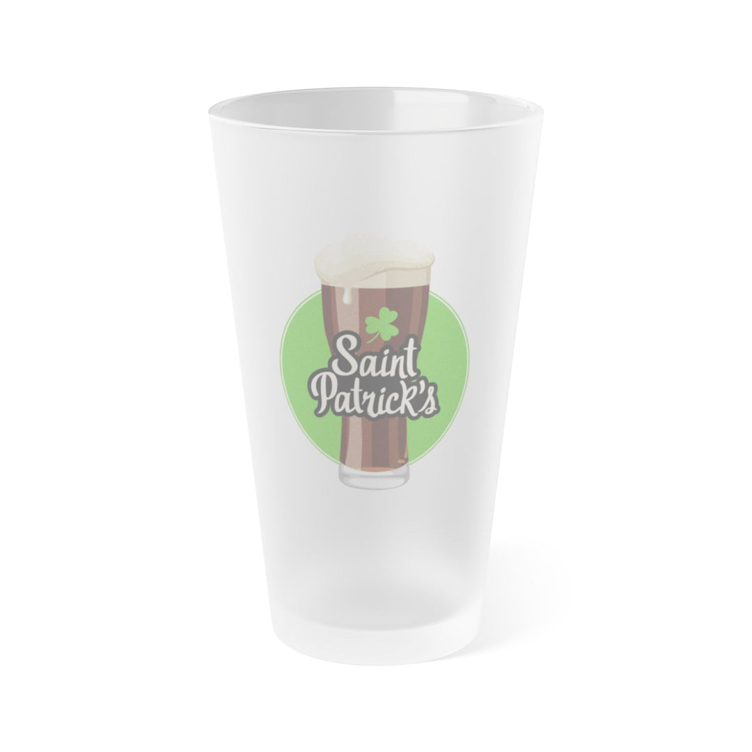 Beer Mug - Frosted Pint Glass, 16oz