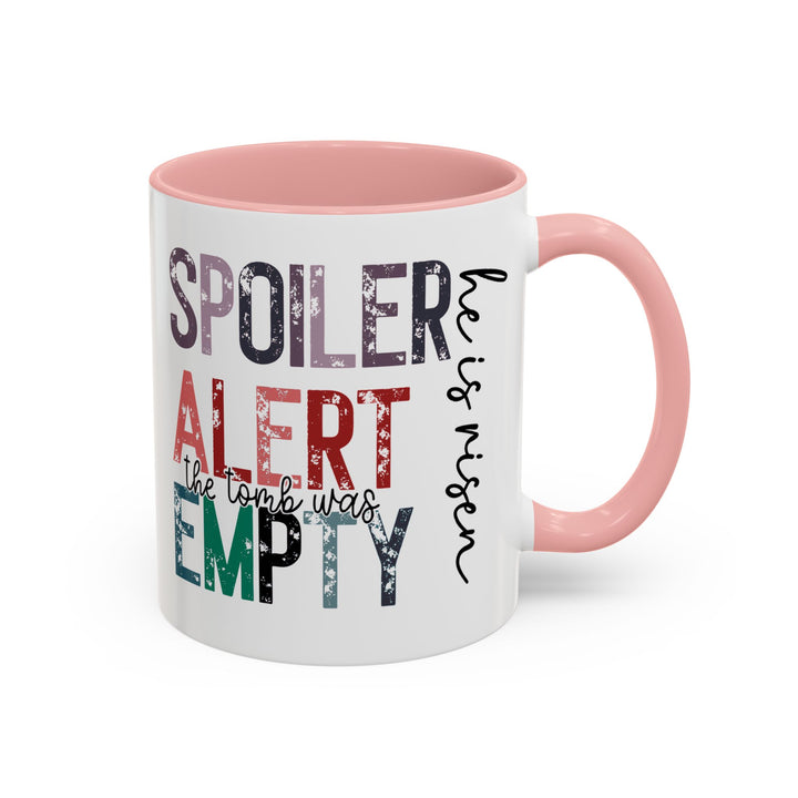 Spoiler Alert - Accent Coffee Mug (11, 15oz)