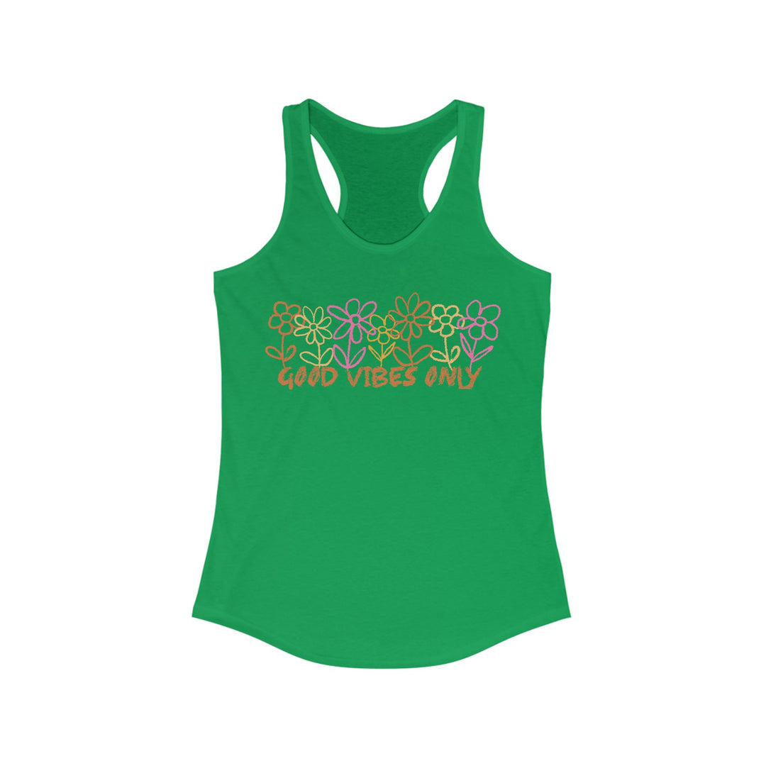 Good Vibes Only - Women's Ideal Racerback Tank