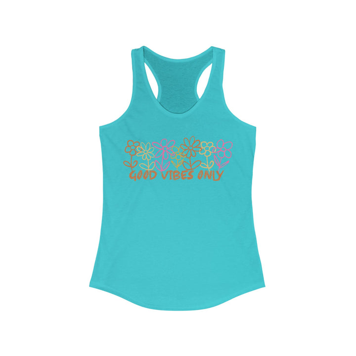 Good Vibes Only - Women's Ideal Racerback Tank