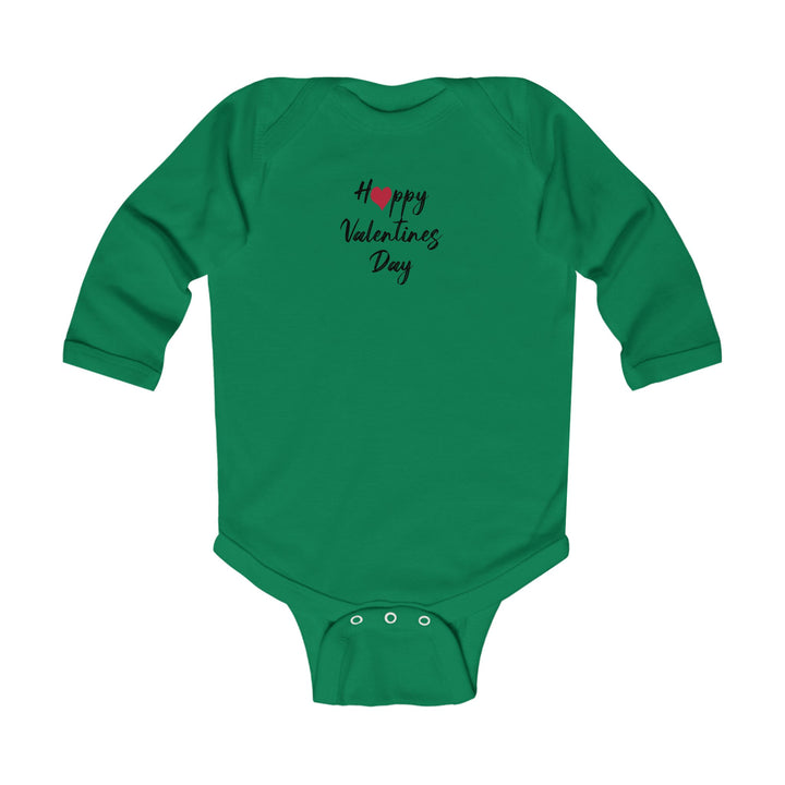 Happy Valentines Day - Infant Long Sleeve Bodysuit