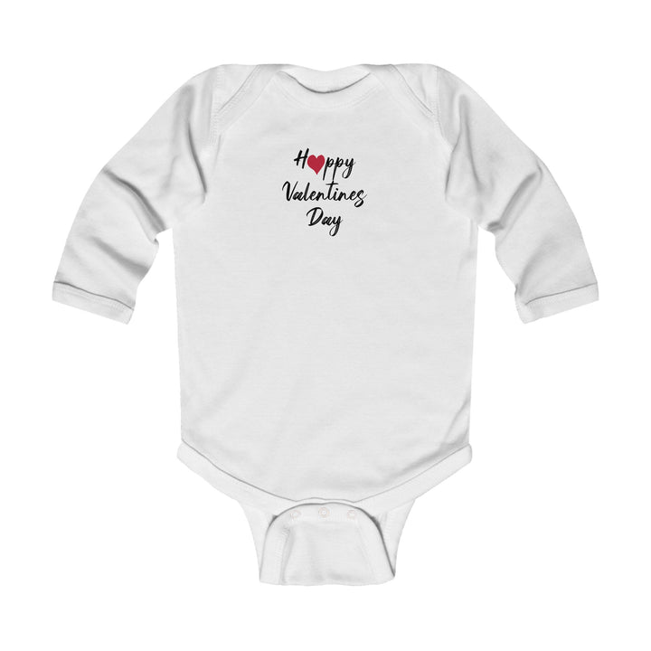 Happy Valentines Day - Infant Long Sleeve Bodysuit