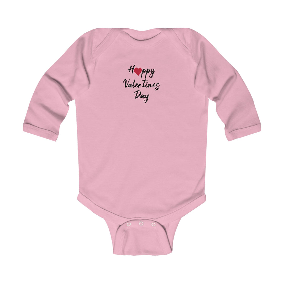 Happy Valentines Day - Infant Long Sleeve Bodysuit