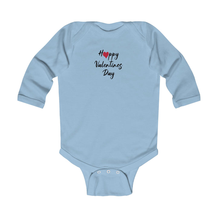 Happy Valentines Day - Infant Long Sleeve Bodysuit