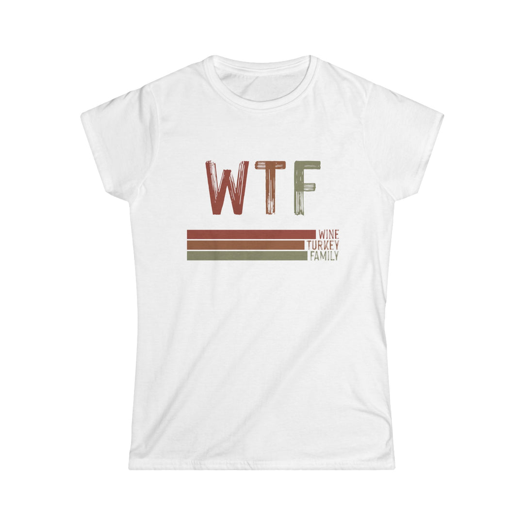 WTF - Women's Softstyle Tee