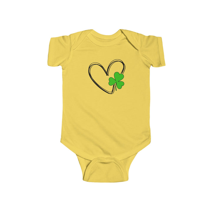 Heart & Clover - Infant Fine Jersey Bodysuit