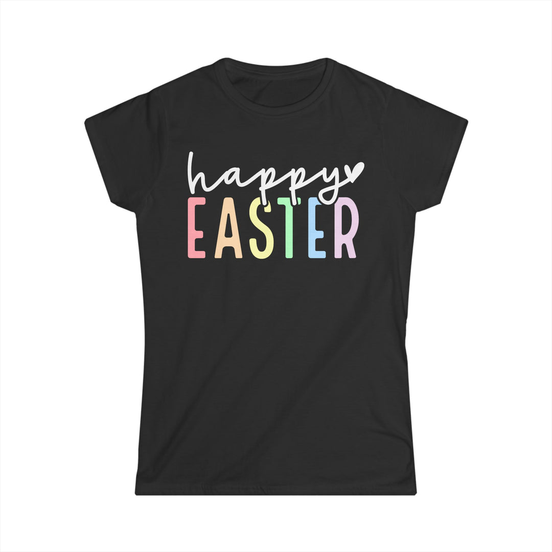 Pastel Happy Easter - Women's Softstyle Tee