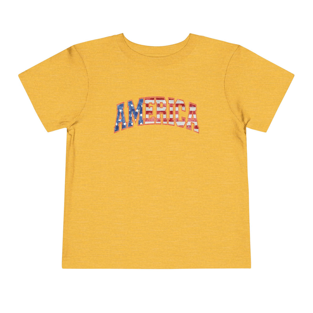 America - Toddler Short Sleeve Tee