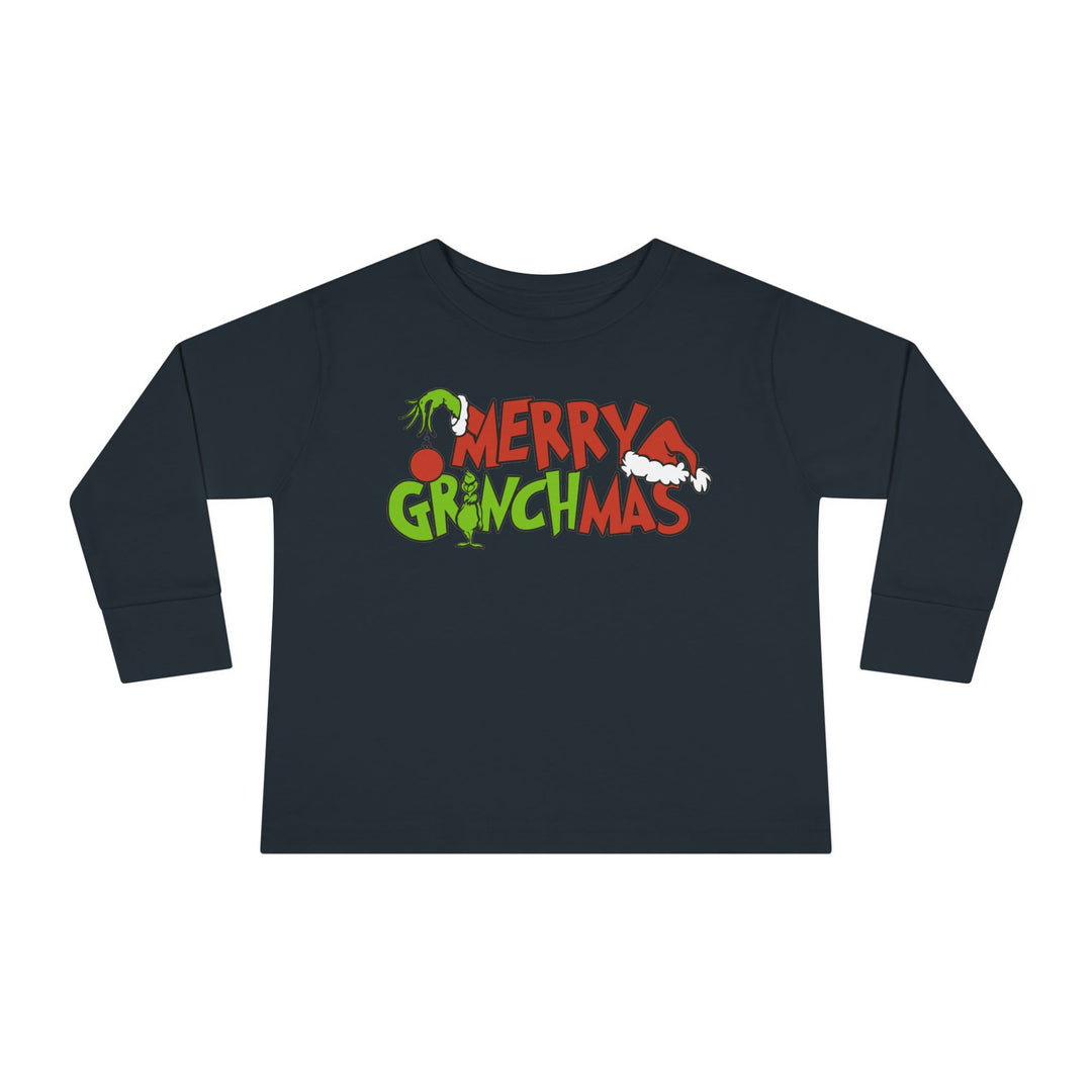 Merry Grinchmas - Toddler Long Sleeve Tee