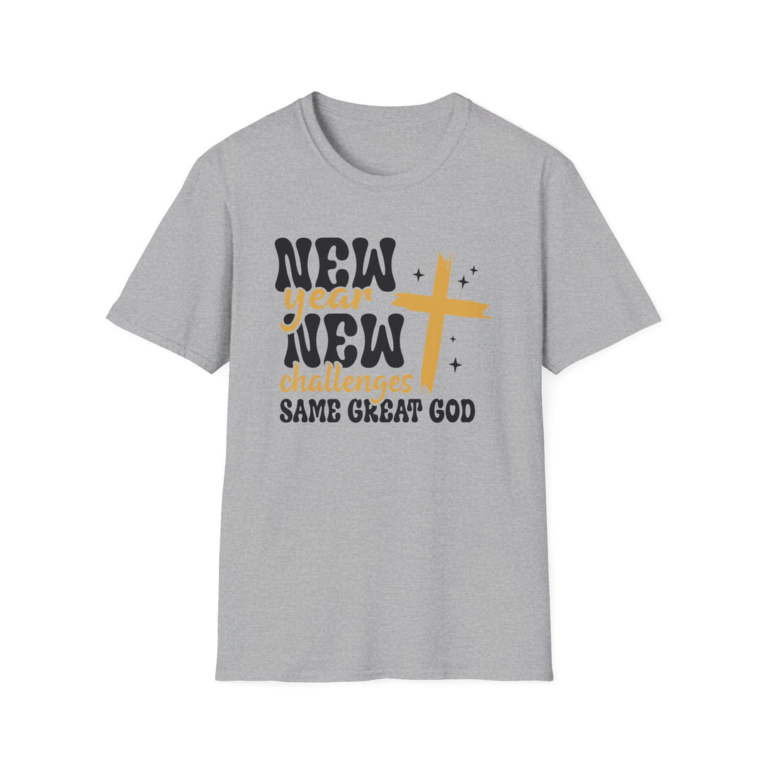 New Year Same Great God - Unisex Softstyle T-Shirt